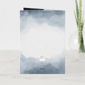 Aangepaste kerstkaart voor als iemand mist kaart (Achterkant)