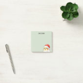 Aangepaste Kerstkakariki met Kerstmanhoed Post-it® Notes (Kantoor)