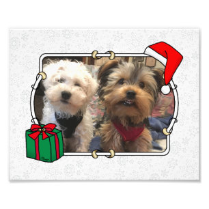 Aangepaste kerstkerstkerstkerstkerstkerstfoto's Pe Foto Afdruk