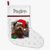 Aangepaste kerstkerstkerstkerstkerstkerstfoto's Pe Grote Kerstsok (Voorkant)