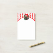 Aangepaste kerstkerstkerstkerstkerstkerstfoto's Pe Post-it® Notes (Op bureau)