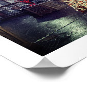 Aangepaste Kerstkrant, Trendy Kerstkunst Poster (Hoek)