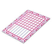 Aangepaste Kerstmis ADHD Vrouwen Productiviteit Pl Notitieblok (Schuin)