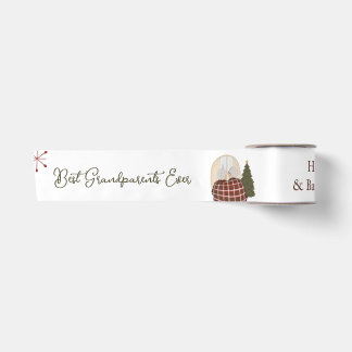 Aangepaste Kerstmis voor de Beste Grootouders Lint