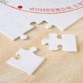 Aangepaste Kerstnaam Legpuzzel (Zijkant)