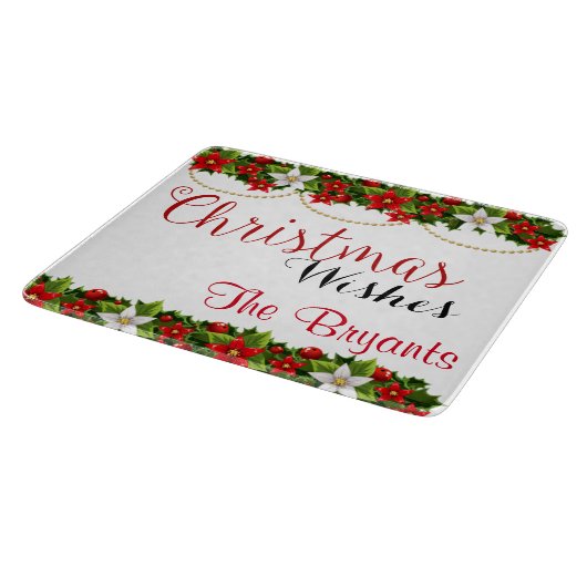 Aangepaste kerstsnijraad snijplank (Hoek)