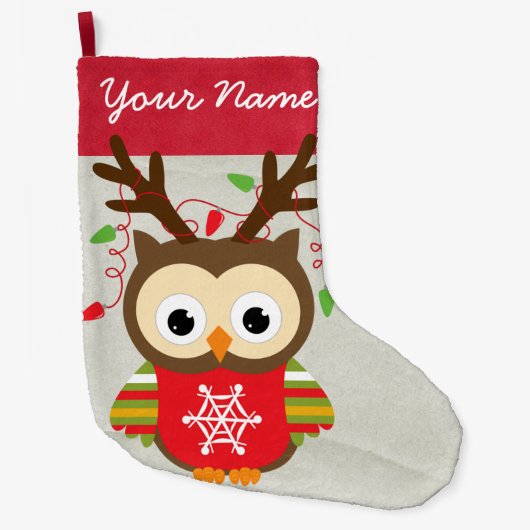 Aangepaste kerststop grote kerstsok (Voorkant)