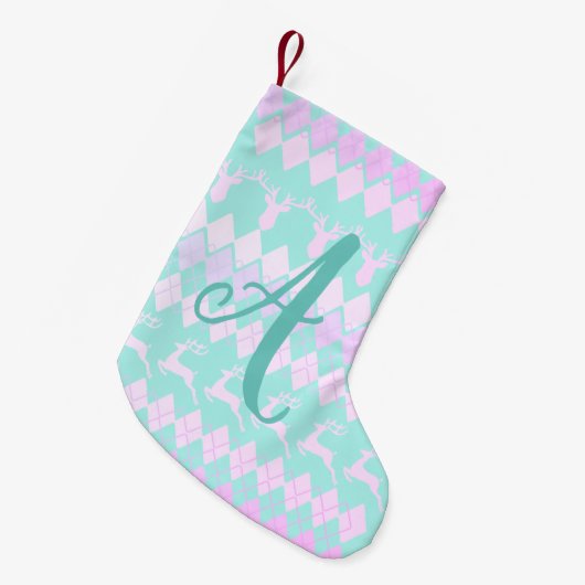 Aangepaste kerststop kleine kerstsok (Voorkant (Hangend))