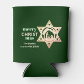 Aangepaste kerstvakantie blikjeskoeler (Voorkant)