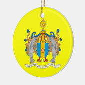 Aangepaste kerstversiering MADEIRA Keramisch Ornament (Links)