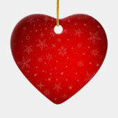 Aangepaste kerstversiering voor Merry Kerstmis Keramisch Ornament (Achterkant)