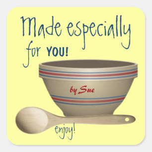 Aangepaste keuken cadeau Stickers