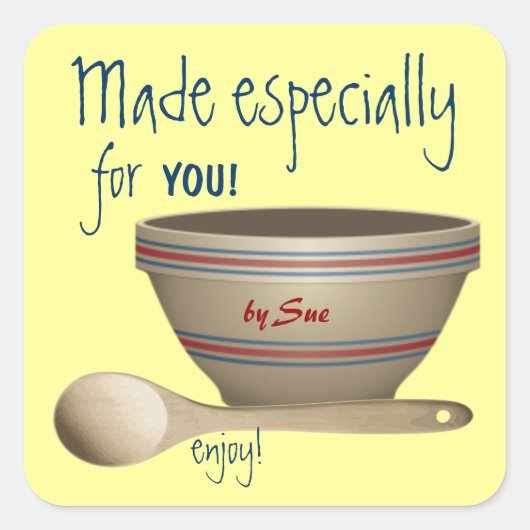 Aangepaste keuken cadeau Stickers (Voorkant)