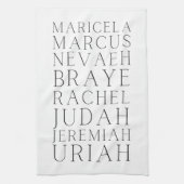 Aangepaste keukenhanddoeken (Verticaal)