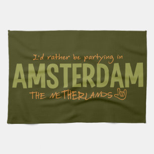Aangepaste keukenhanddoeken voor AMSTERDAM
