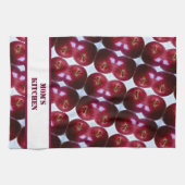 Aangepaste keukenhandleiding Apple Pattern Theedoek (Horizontaal)