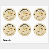 Aangepaste Key Limoen Pie Labels | Gepersonaliseer (Vel)