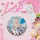 Aangepaste Kids Verjaardag Foto Papieren Bordje (Feest)