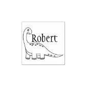 Aangepaste Kind Dino Handtekening Rubberstempel (Afrduk)