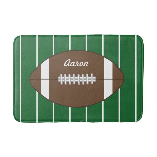 Aangepaste Kinder badkamer Football Bath Mat Rug (Voorkant)