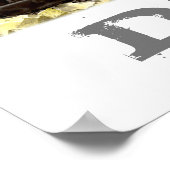 Aangepaste Kinder constructie voor digitaal of exc Poster (Hoek)