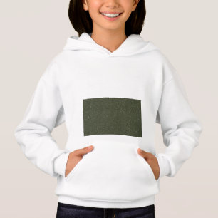 Aangepaste Kinder Hoodie met Moss Green Textured B