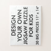 Aangepaste Kinder Jigzaag Puzzle 30 Big PC. Legpuzzel (Verticaal)