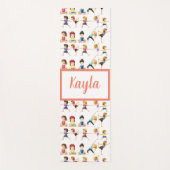 Aangepaste Kinder oefeningen Yogamat (Voorkant)