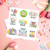 Aangepaste Kinder paaswijn-Sticker Sticker