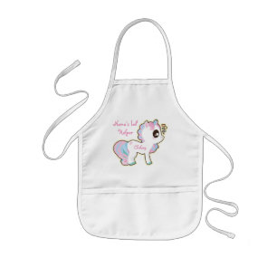 Aangepaste Kinder pron/Unicorn-Nana's lil Helper Schort