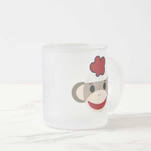 Aangepaste Kinder sokaap-Mok Matglas Koffiemok (Voorkant rechts)