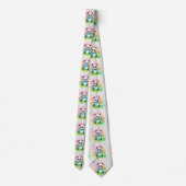 Aangepaste kinder tekening stropdas (Achterkant)