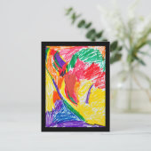 Aangepaste Kinderen afdrukken Briefkaart (Staand voorkant)