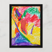 Aangepaste Kinderen afdrukken Briefkaart (Voorkant)