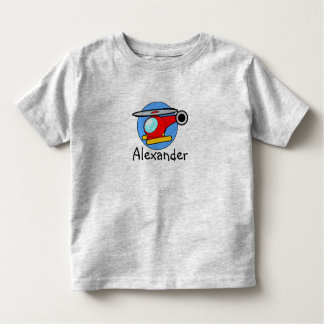 Aangepaste Kinderen helikopter T Shirt