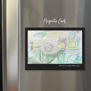 Aangepaste Kinderen Magnetische kunst Kaarten