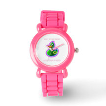 Aangepaste kinderhorloge met foto en naam