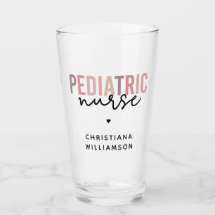 Aangepaste kinderverpleegkundige PEDS verpleegkund Glas