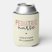 Aangepaste kinderverpleegkundige PEDS-verpleegster Blikjeskoeler (Blikje Achterkant)