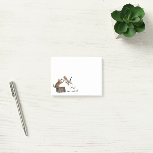 Aangepaste Kitten Post-it-notities Post-it® Notes (Kantoor)