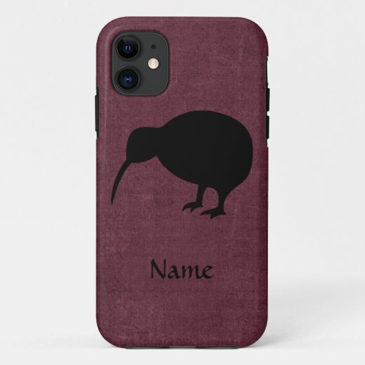 Aangepaste Kiwi i iPhone Case (Achterkant)