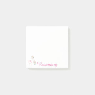 Aangepaste klaploper met lantaarn en bloemen post-it® notes