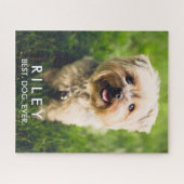 Aangepaste klare dog foto-kwaliteit legpuzzel (Horizontaal)