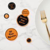 Aangepaste klas reünie tafel confetti! confetti (Groep)