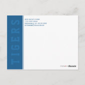 Aangepaste klasse Reunion Save-the-Date kondiging Briefkaart (Achterkant)