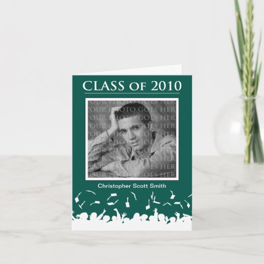 Aangepaste klasse van 2010 Afstuderen aankondiging (Voorkant)