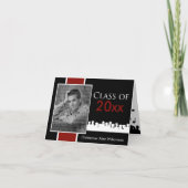 Aangepaste klasse van [YEAR] Afstuderen Aankondigi (Voorkant)