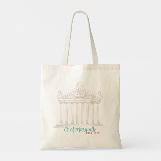 Aangepaste Klassieke Conversaties Community CC Tote Bag (Achterkant)