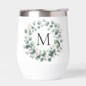 Aangepaste Klassieke Groene Eucalyptus Bladkrans (Links)