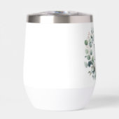 Aangepaste Klassieke Groene Eucalyptus Bladkrans (Voorkant)